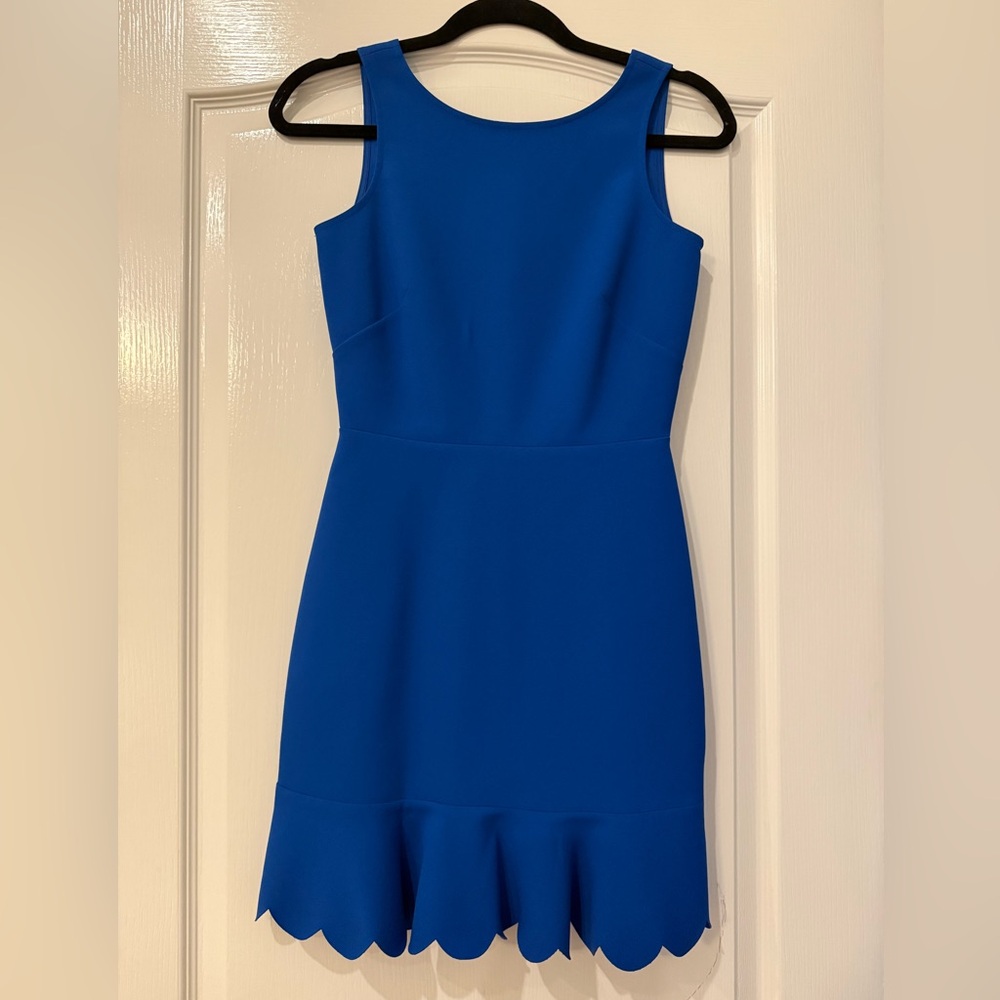 J. Crew Vibrant Blue Mini Dress